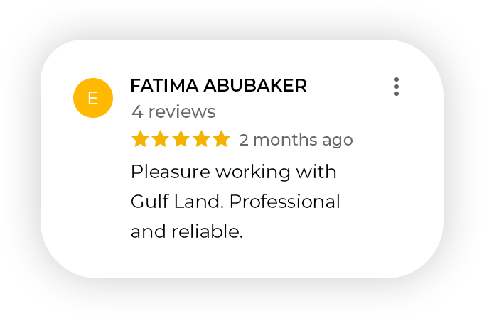 Satisfied-client's-Google-review-on-Quality-projects-of-gulf-land-property-developers